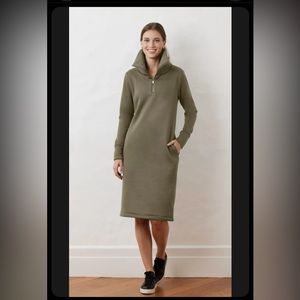 Dudley Stephens XS Army Green Doverton Dress. New with tags